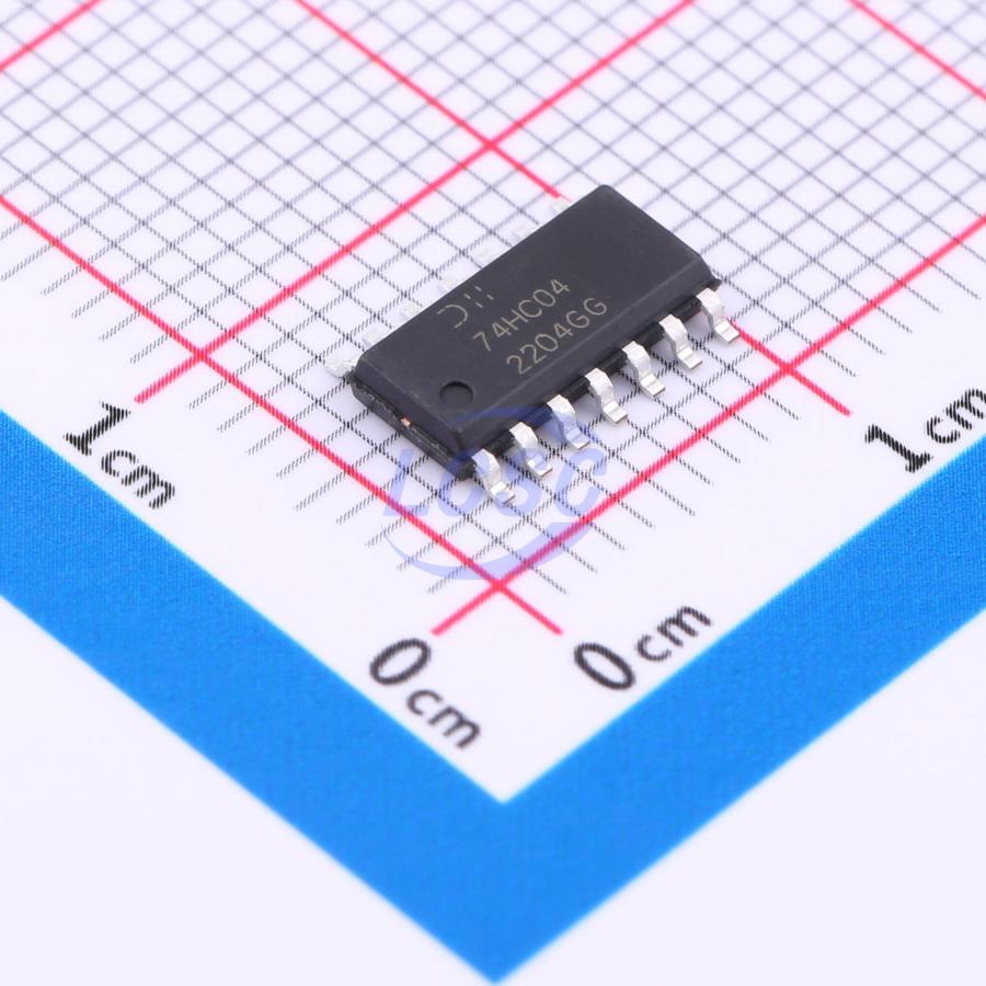 74HC04S14-13 DIODES