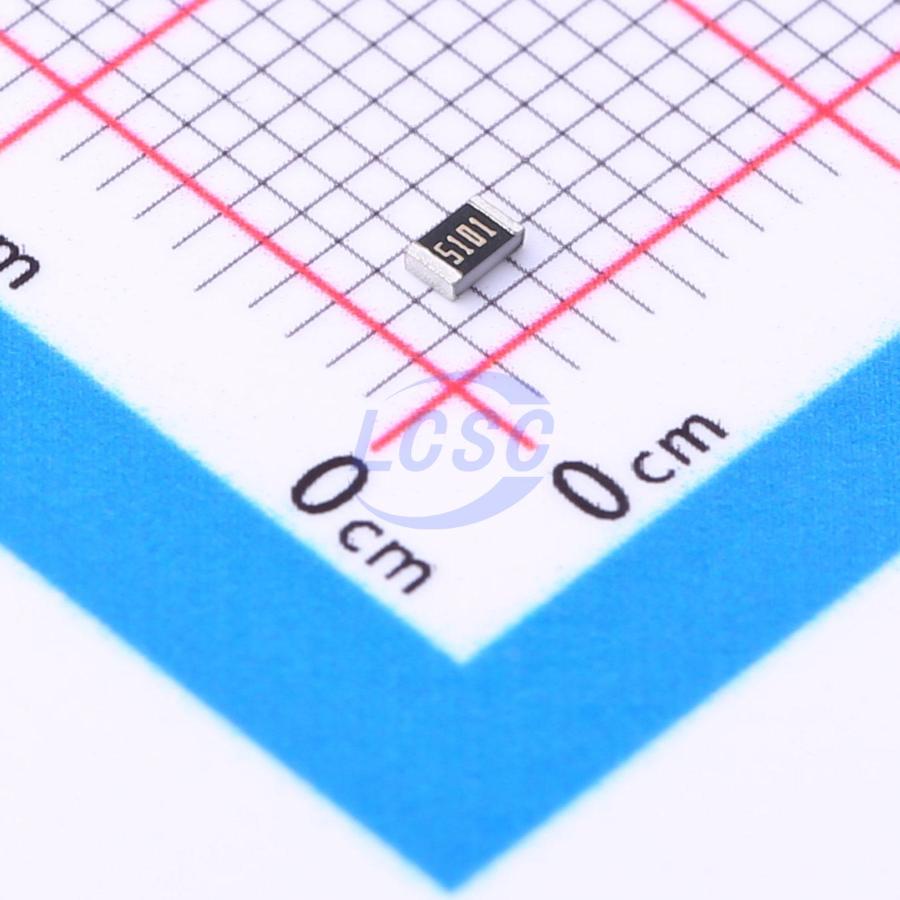 HoAR0805-1/8W-5.1KR-0.1%-TCR25 Milliohm
