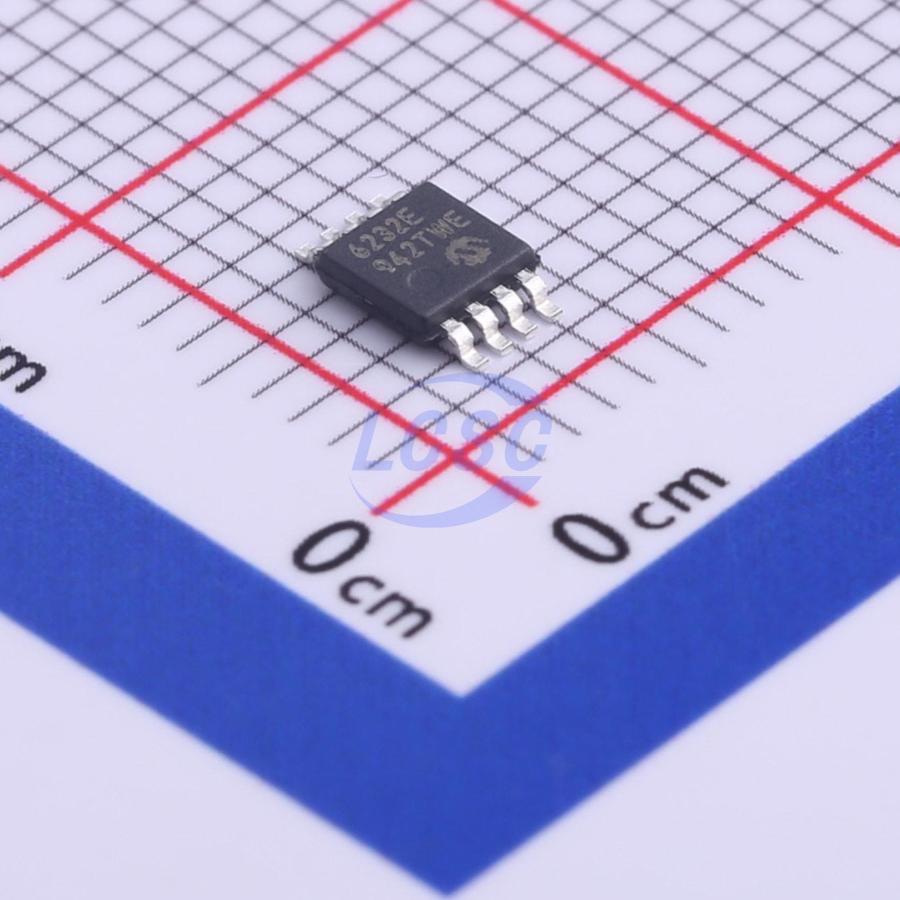 MCP6232T-E/MS MICROCHIP