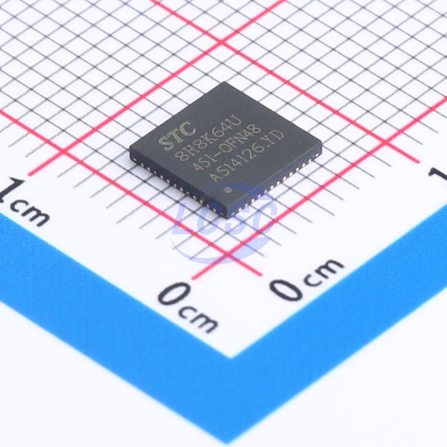 STC8H8K64U-45I-QFN48 STC Micro